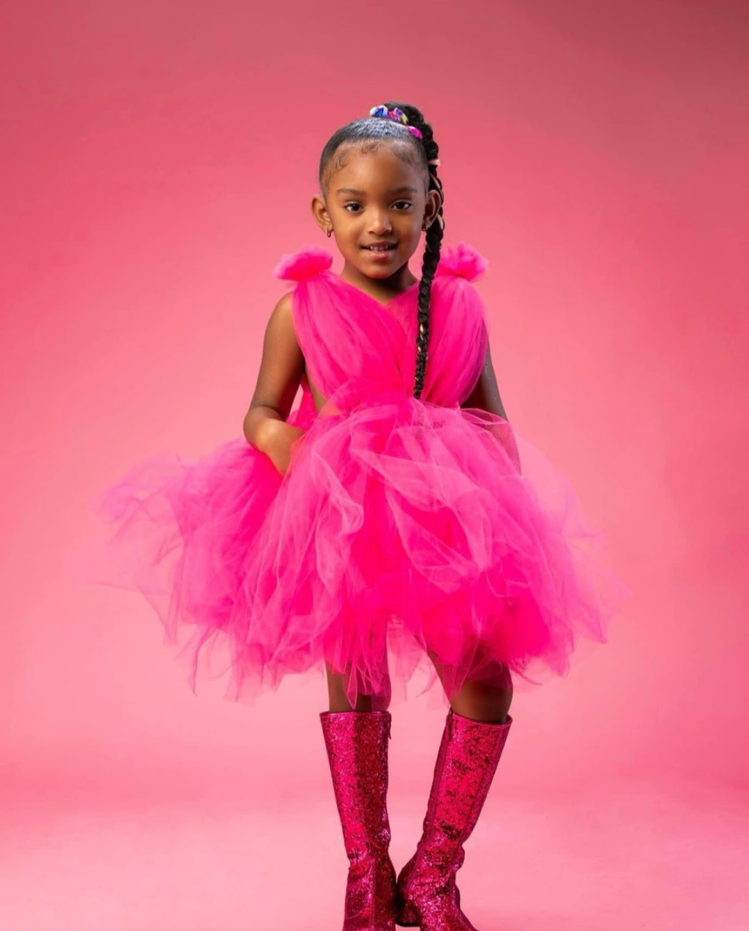 Hot Pink Tutu Dress