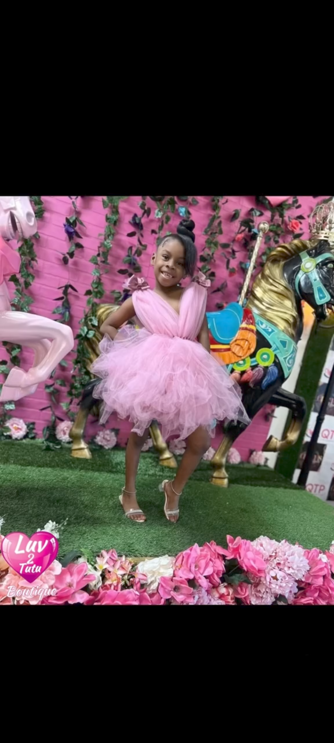 Rose Gold Tutu Dress