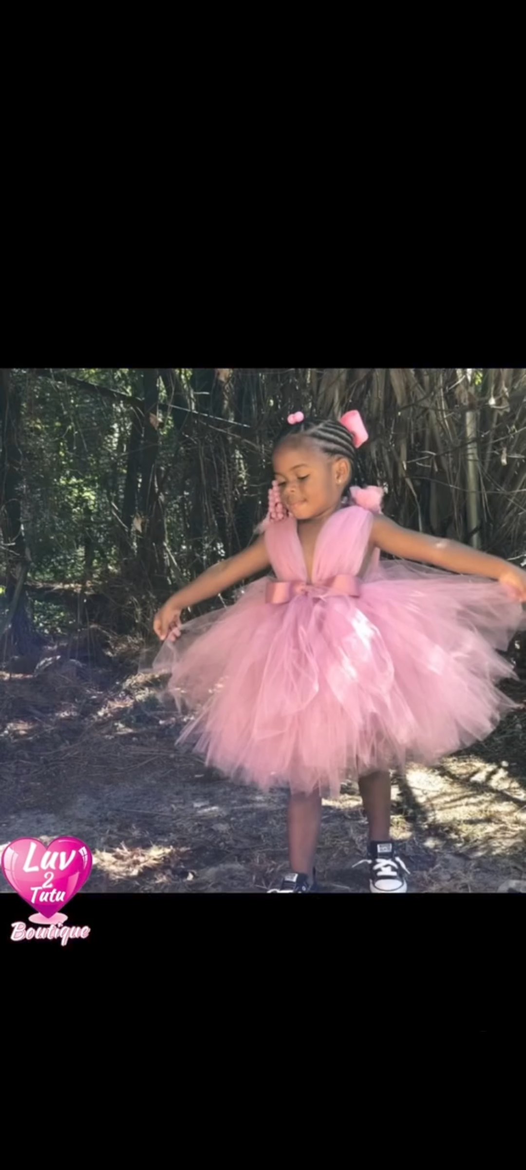 Rose Gold Tutu Dress