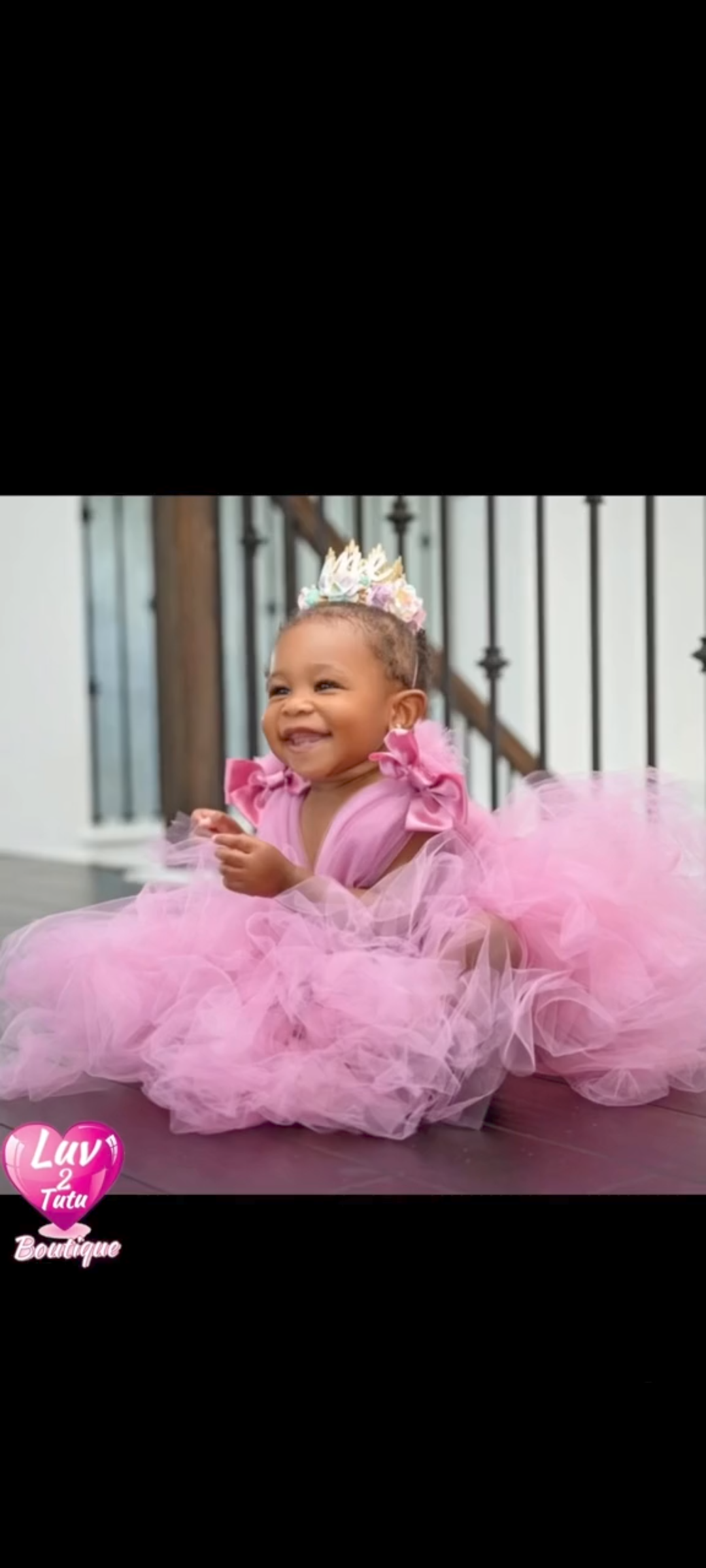 Rose Gold Tutu Dress